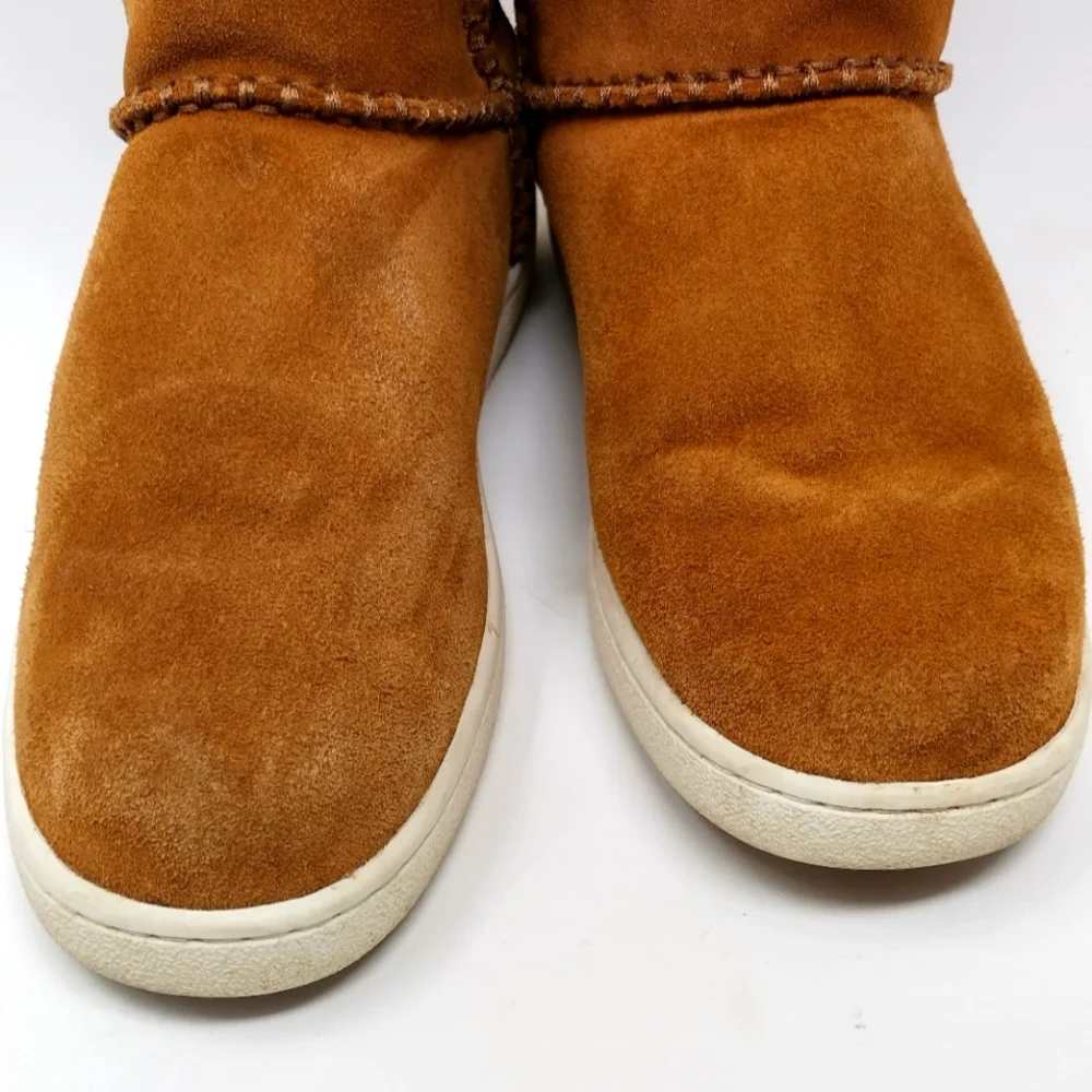 UGG Women's Mika Classic Sneaker Boot Chestnut Size 8 - Picture 7 of 9